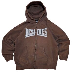 Vintage Y2k DC Shoes Full Zip Hoodie